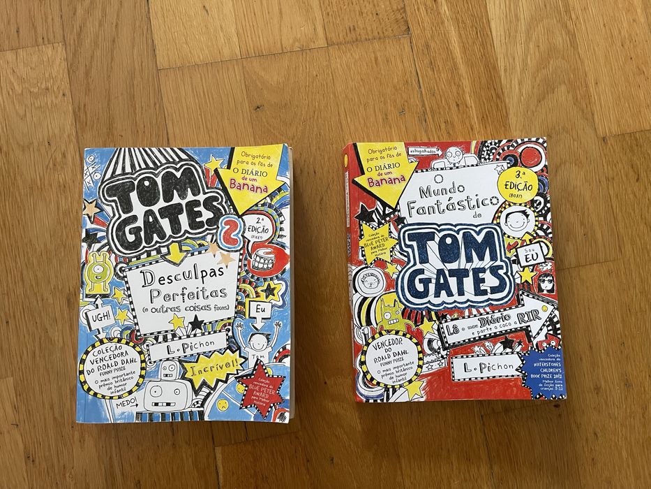 2 livros Tom Gates