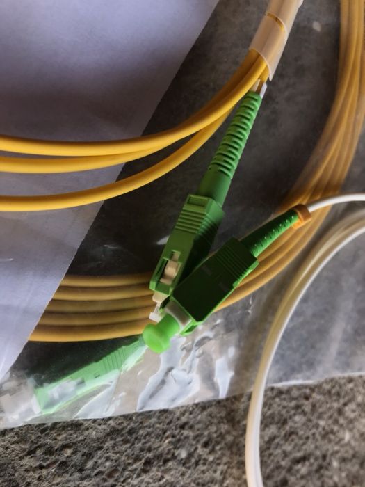 Patch cord para Vodafone/meo/nos fibra. Partiu