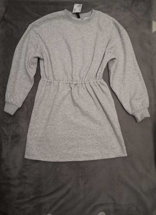 Nowa sukienka dresowa H&M r. S