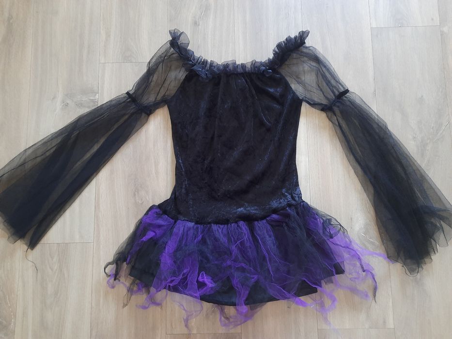 Mini sexy czarownica wiedzma 36/38 S/M sukienka strój przebranie