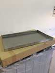 Tabuleiro em inox com 75x45 cm