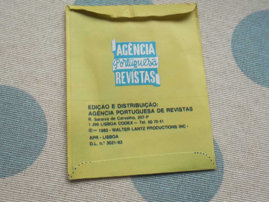 Cromos do Pica-Pau dos anos 80