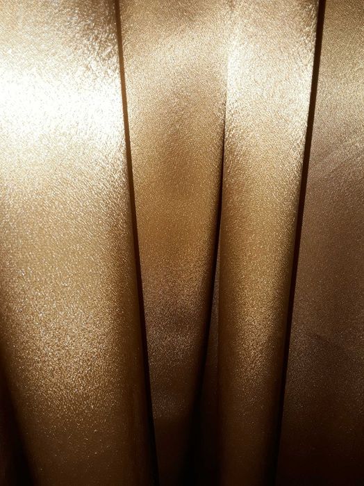 Шифон пудровый Ткань для штор Софт розовый жаккард Креп сатин золото