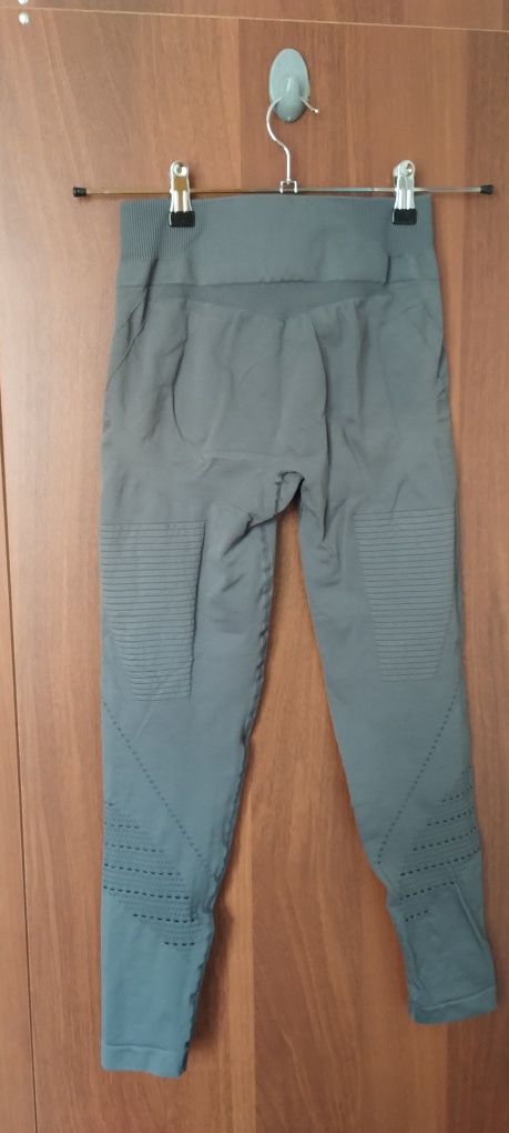 Szare leginsy Gym Glamour L