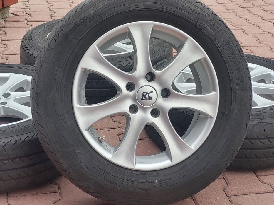 Alufelgi 16 5x112 ET50 z Oponami Letnimi VW Skoda Seat i inne