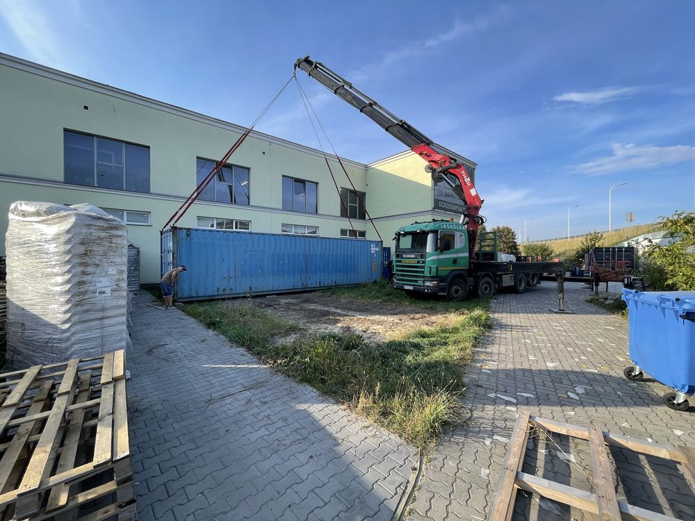 Transport kontenerów HDS JASKÓŁKA