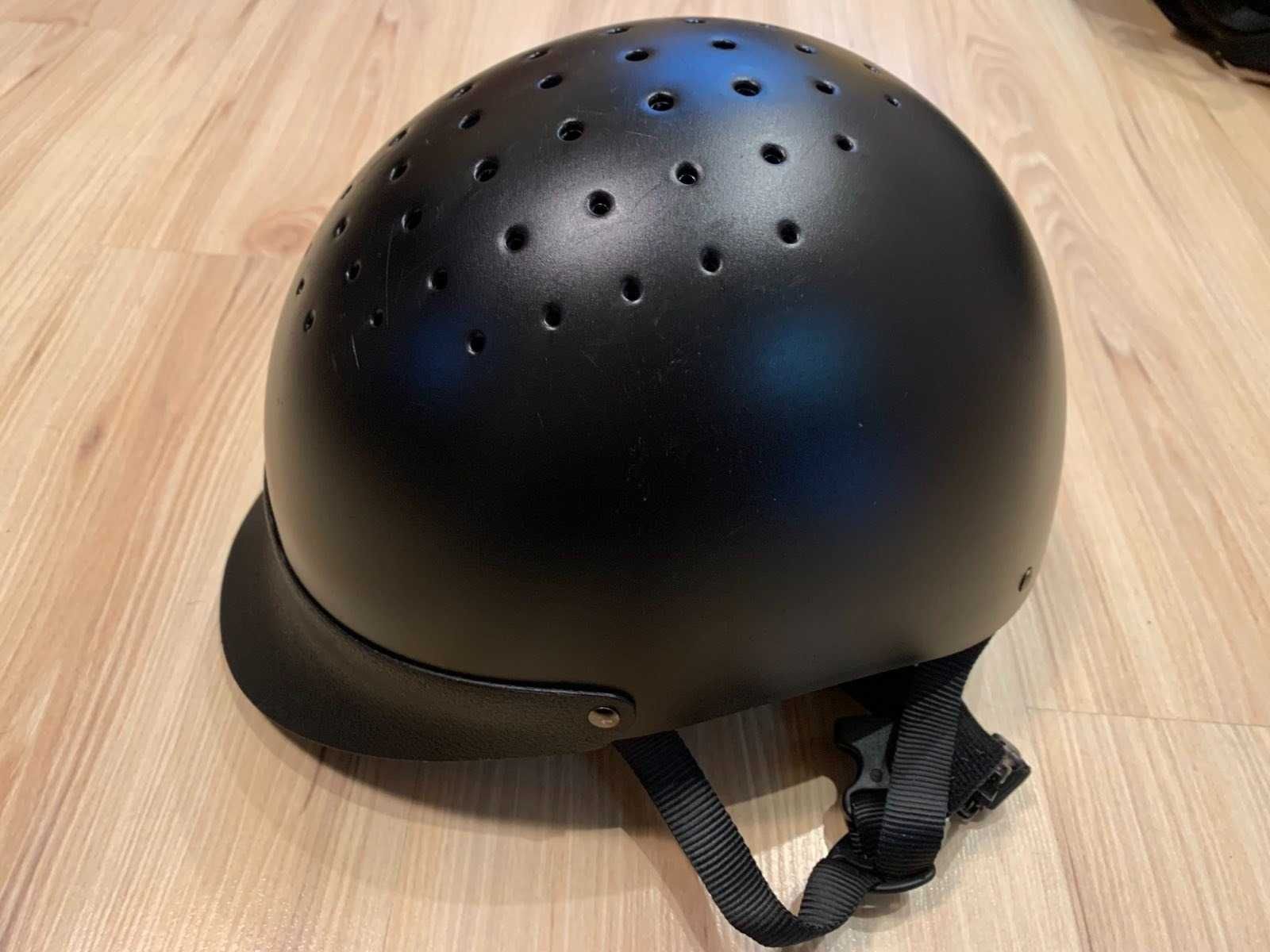Kask Toczek jeździecki Fouganza100 rozmiar S 52-55cm bardzo dobry stan