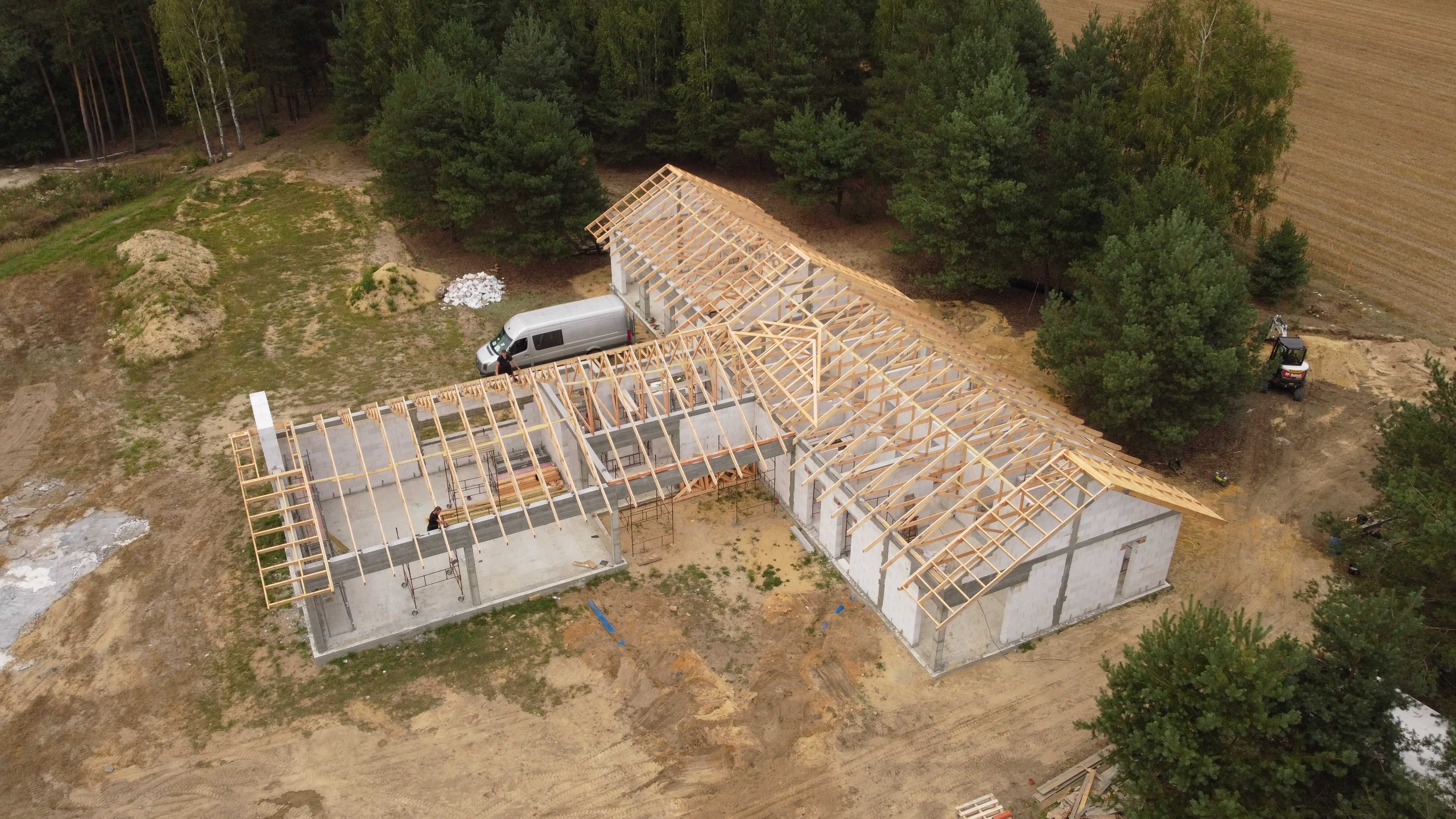 Wiązary Dachowe, Gotowa Więźba Dachowa