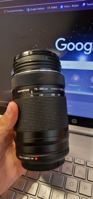 Olympus lente 75-300mm