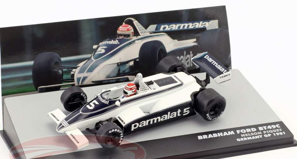 Miniatura Nelson Piquet  Campeão do Mundo 1981