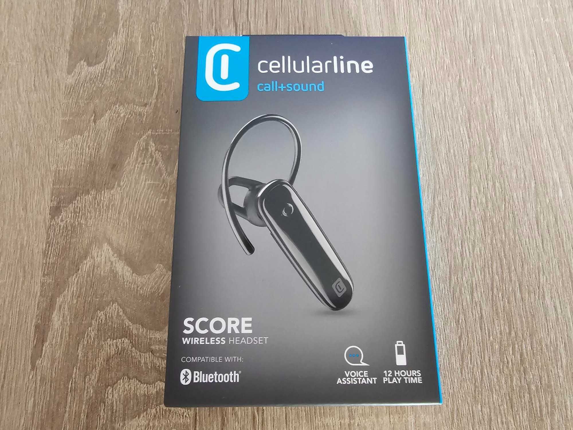 Słuchawka bluetooth CELLULARLINE Score Czarny