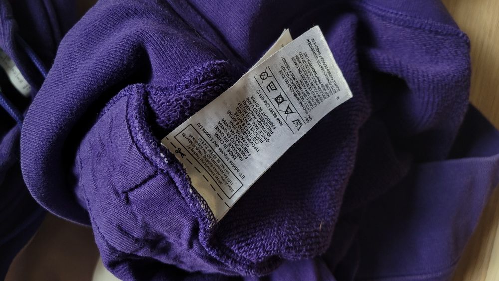 Bluza fioletowa adidas 36 damska