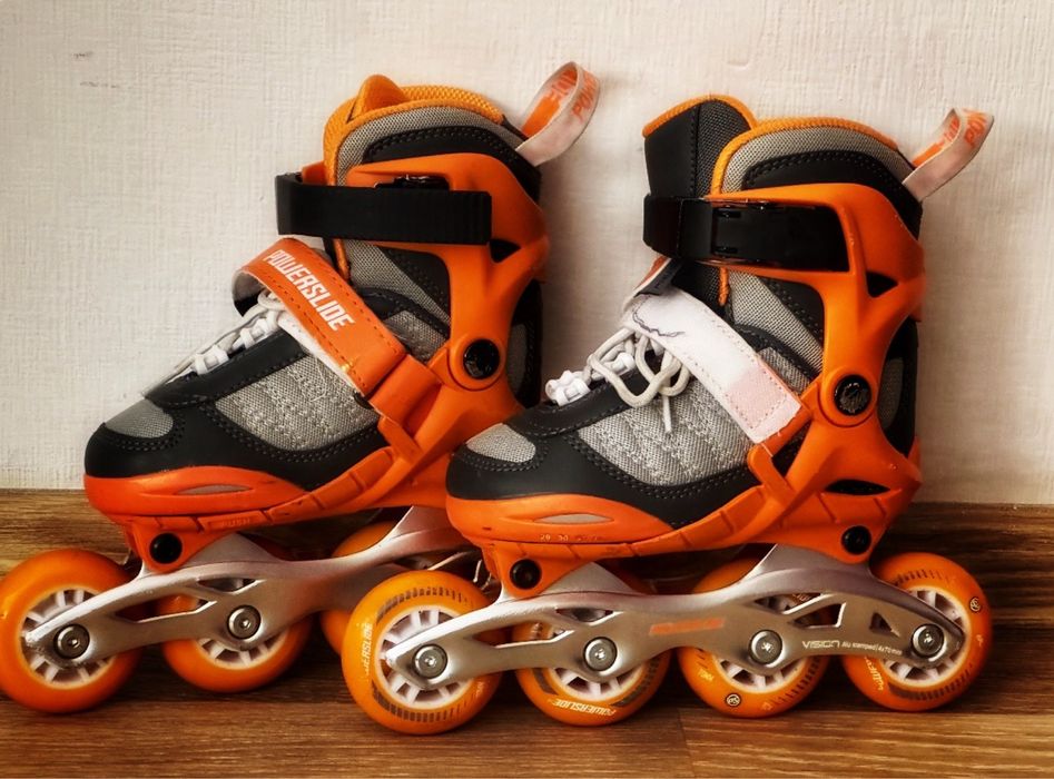 Дитячі ролики Powerslide Galaxy Orange р. 28-32 (20 см устілка)