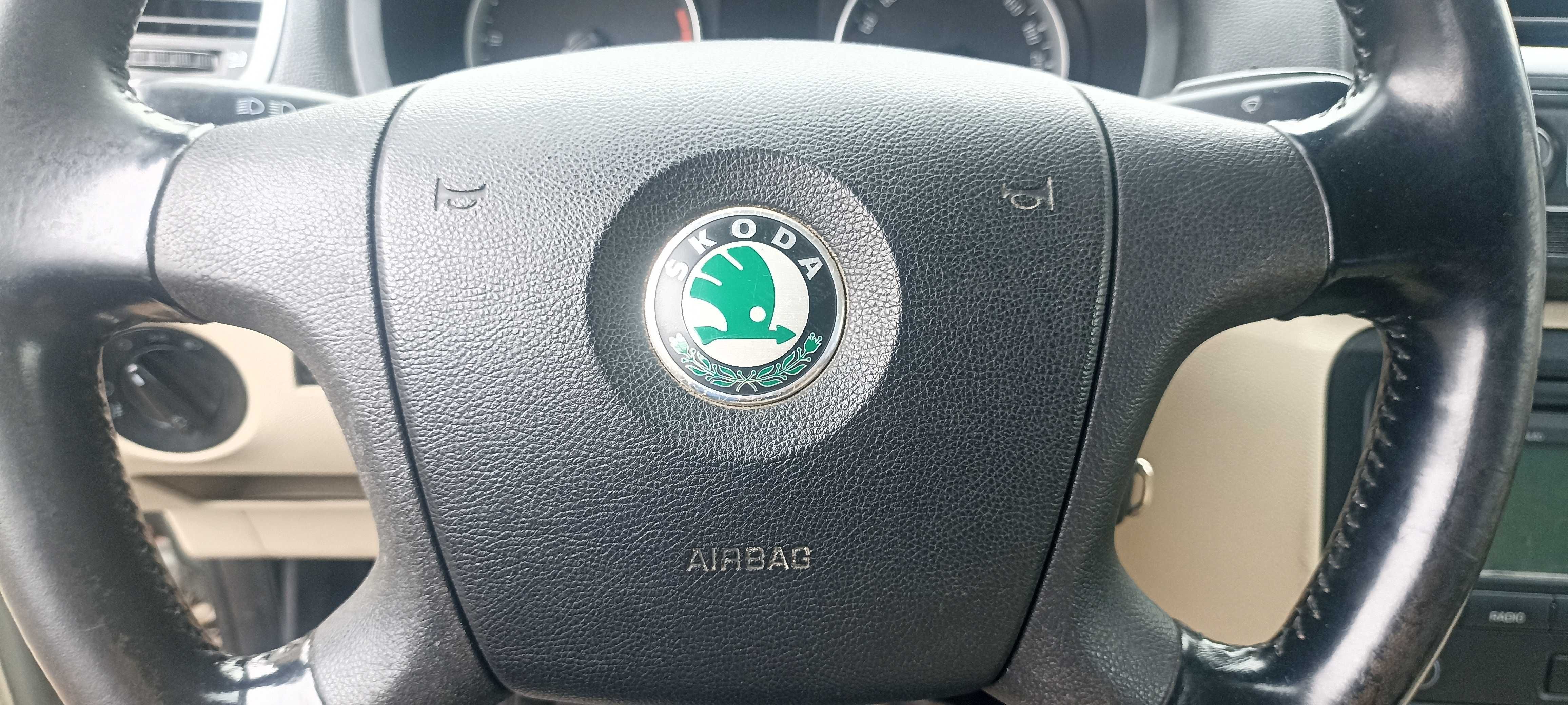 airbag poduszka zaślepka pasy sensor skoda roomster