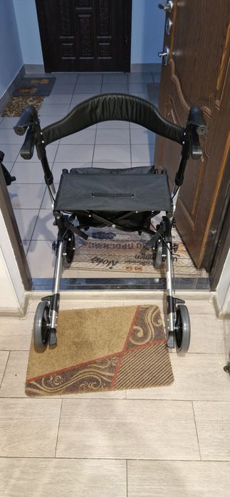 Ролатор Kesser, ходунки на колесах для взрослых и инвалидов алюминиевы