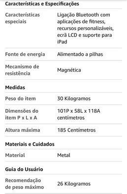 Toputure bicicleta estática