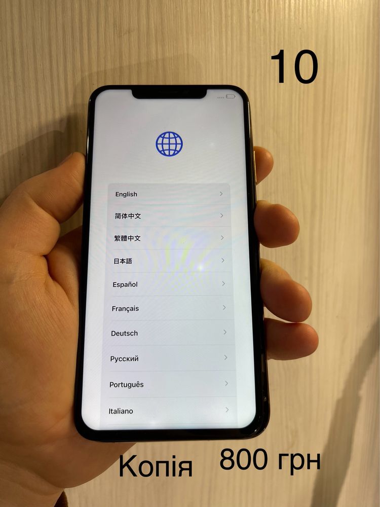 Дисплей iPhone Xs Max екран розборка оригинал оригінальний донор