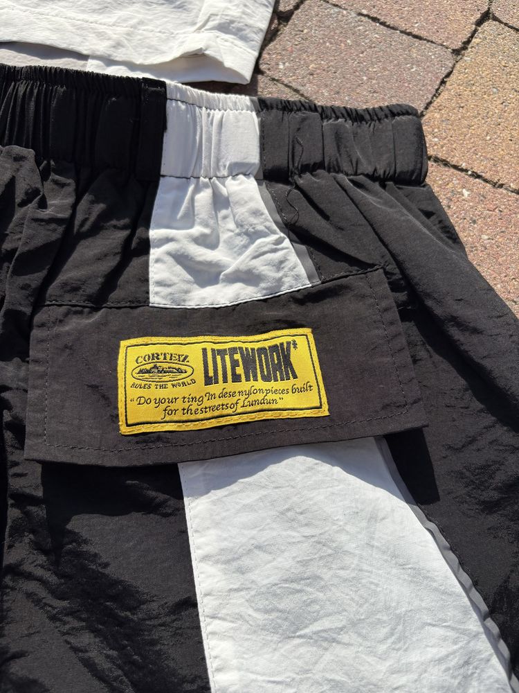 Corteiz Spring Shorts (Black / Gray) (Szorty)