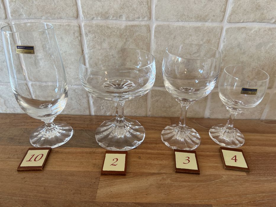 Вінтаж: келихи, бокали , рюмки кришталь Connaisseurs  V&B