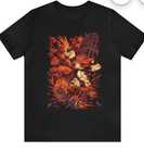 Koszulka Anime Vintage. Gildan Premium.  Model-unisex. Rozm. M.