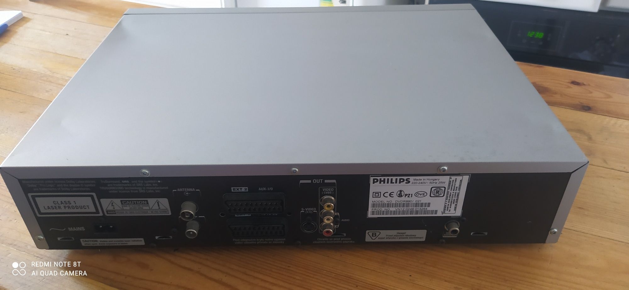 PRZECENA Nagrywarka Philips DVDR 890/021 na części