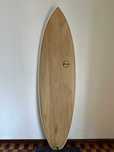 Prancha Surf Plain Shark 6'2 Wood Deck