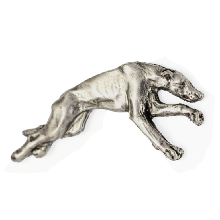 Greyhound pin posrebrzony Art-Dog