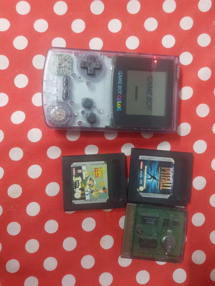 Game boy coler edisao especial 3 jogos