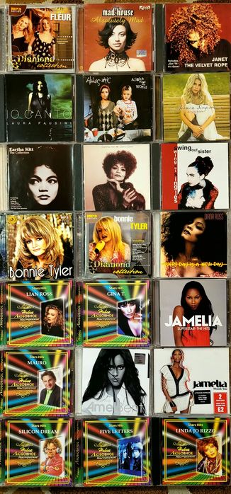 •CD-Диски-2•Женский Вокал•Популярная Музыка•Компакт Диски•Объявление-2