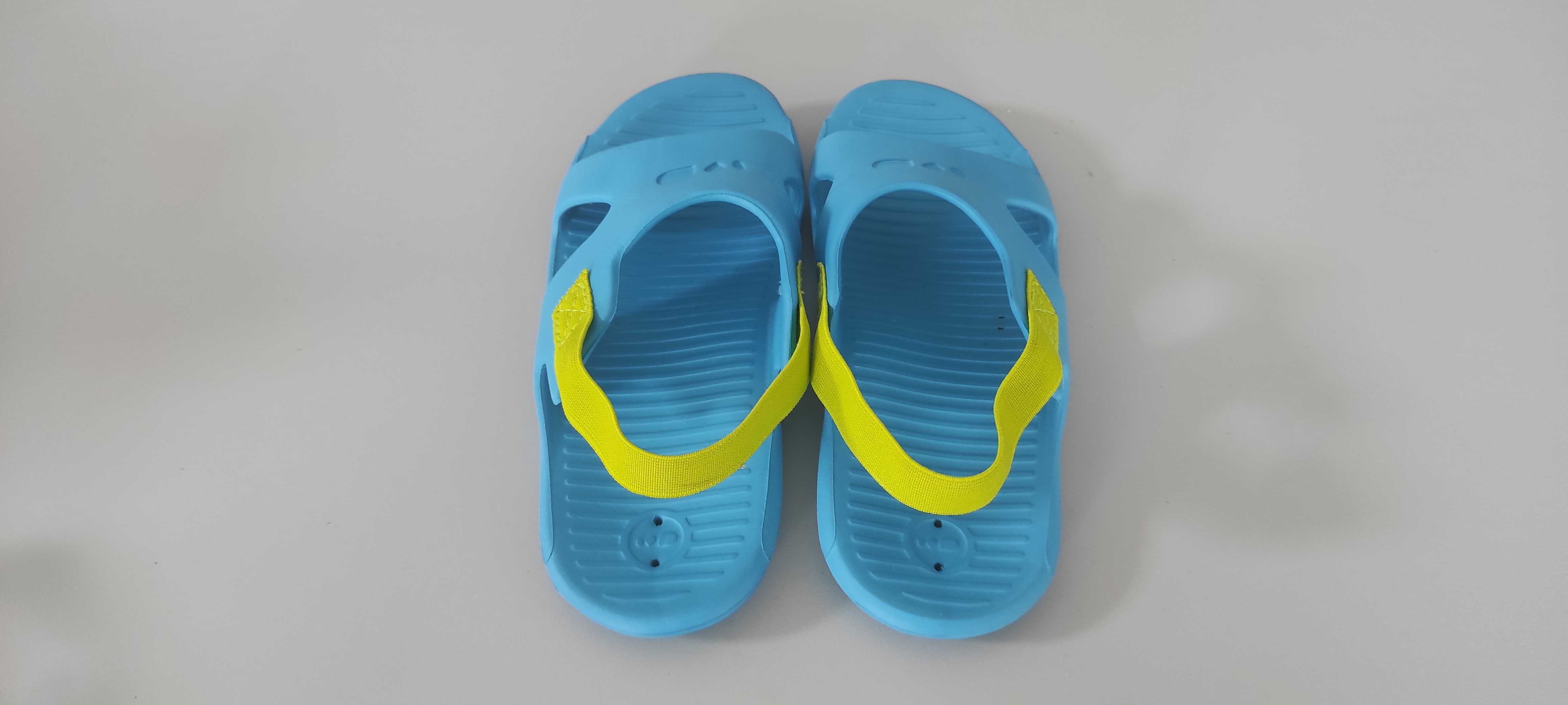 klapki buty na besen sandały basenowe nabaiji decathlon 31/32