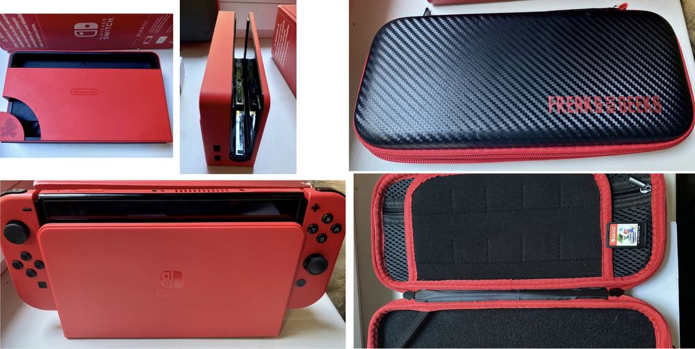 Портативна ігрова приставка Nintendo Switch OLED + Геймпад PowerA