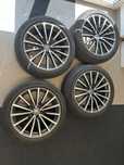 Oryginalne felgi aluminiowe Audi 19 cali + opony