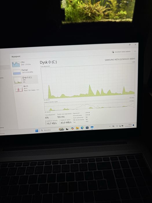 Laptop Hp 850 G6 i5 8gb Ddr4 256gb ssd