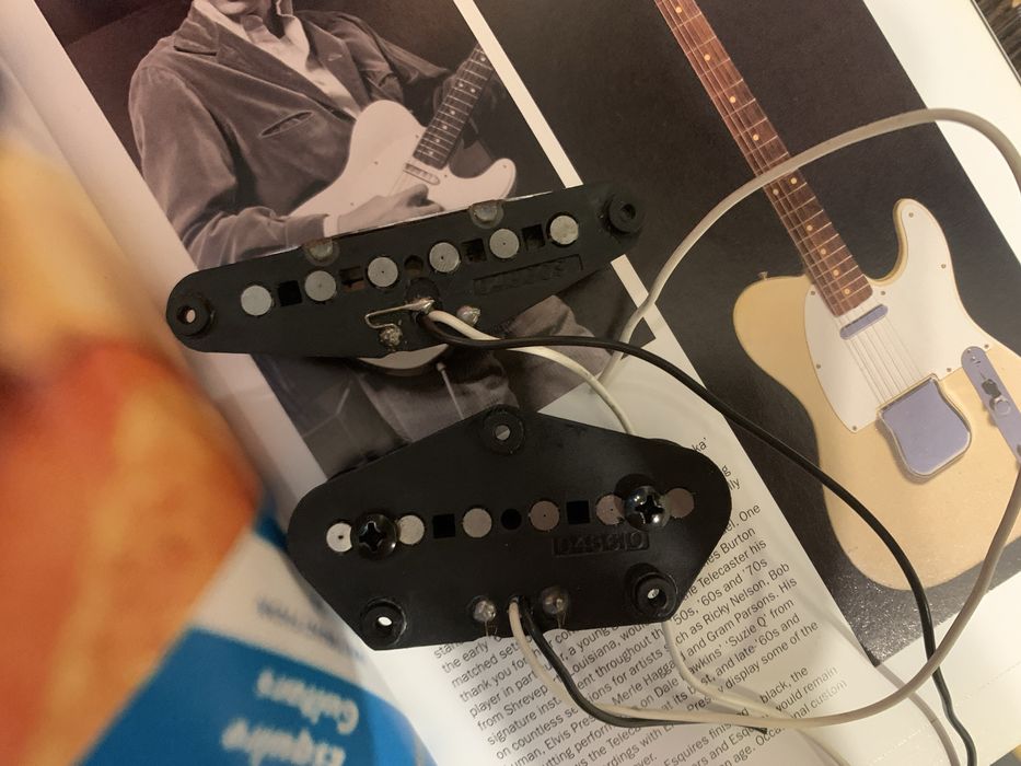 Звукознімачі Fender TexMex Telecaster Pickup Set. Датчики Tex-Mex Tele