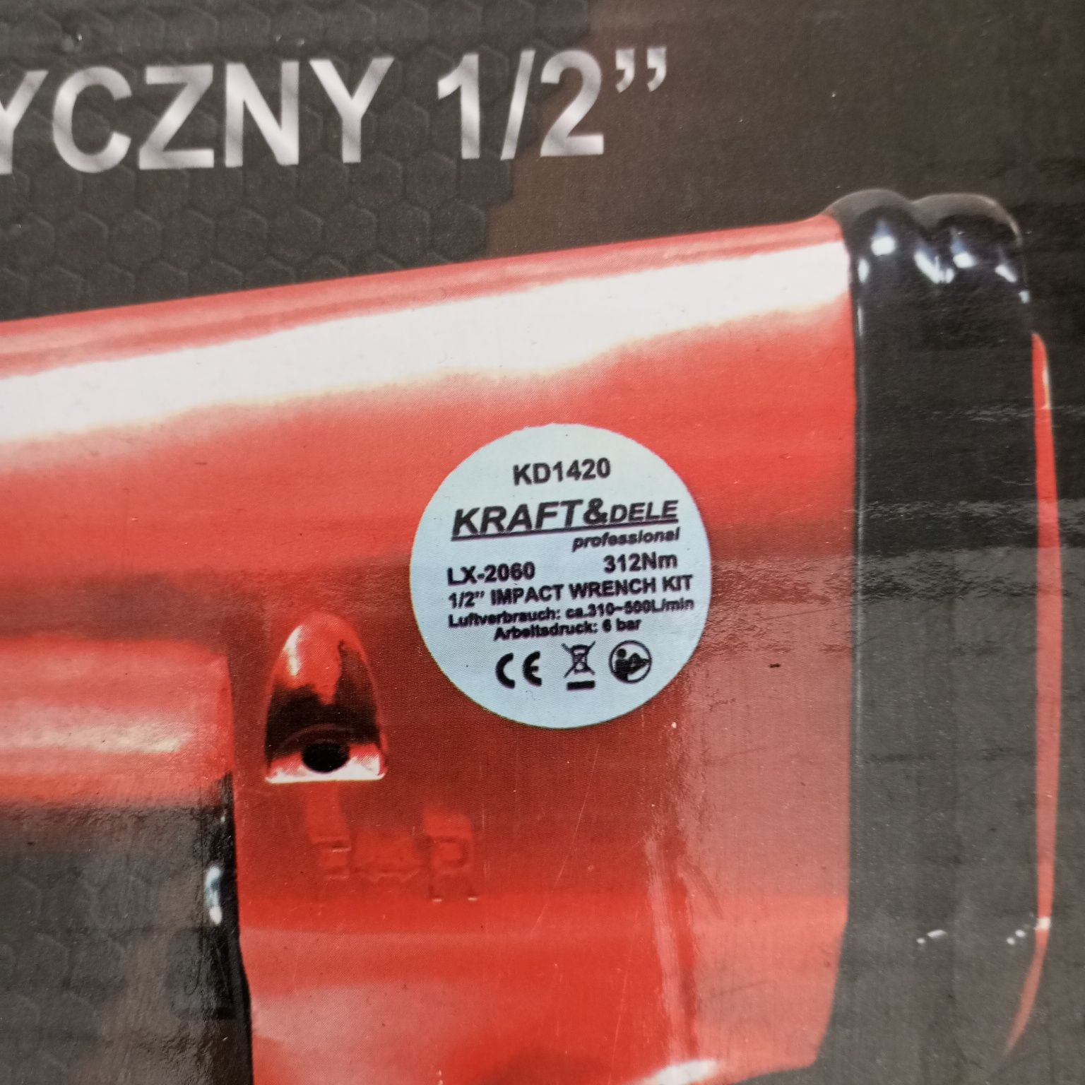 Klucz pneumatyczny Kraft&Dele DK 1420 wysyłka