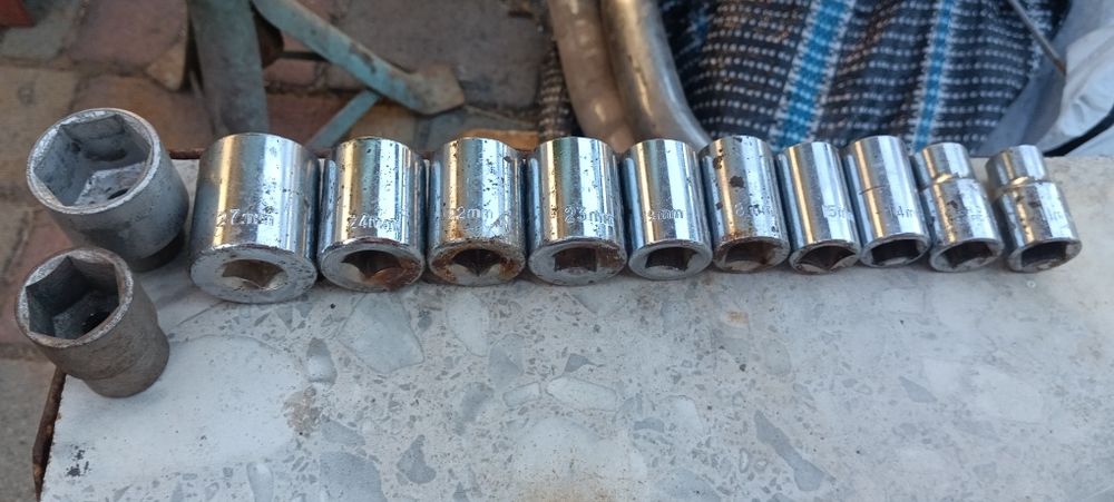 торцевые головки размер от 10 до 30 поштучно