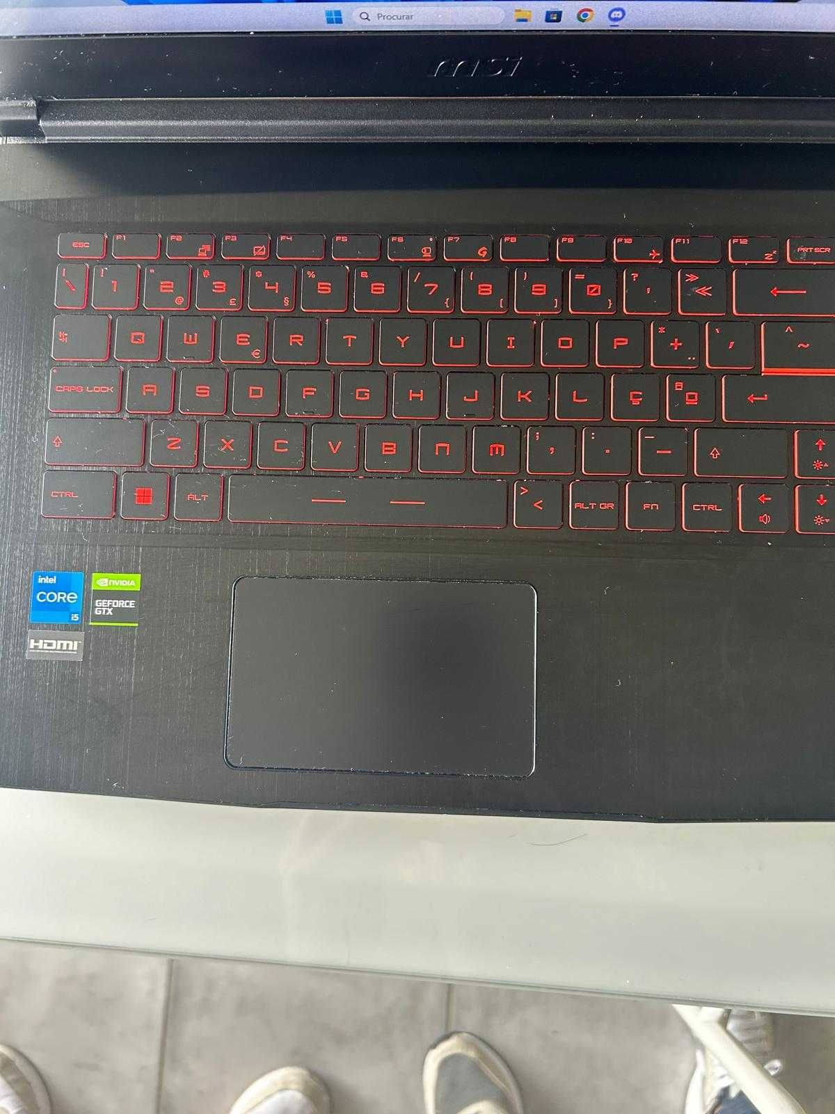 Portatil Gaming MSI GF63