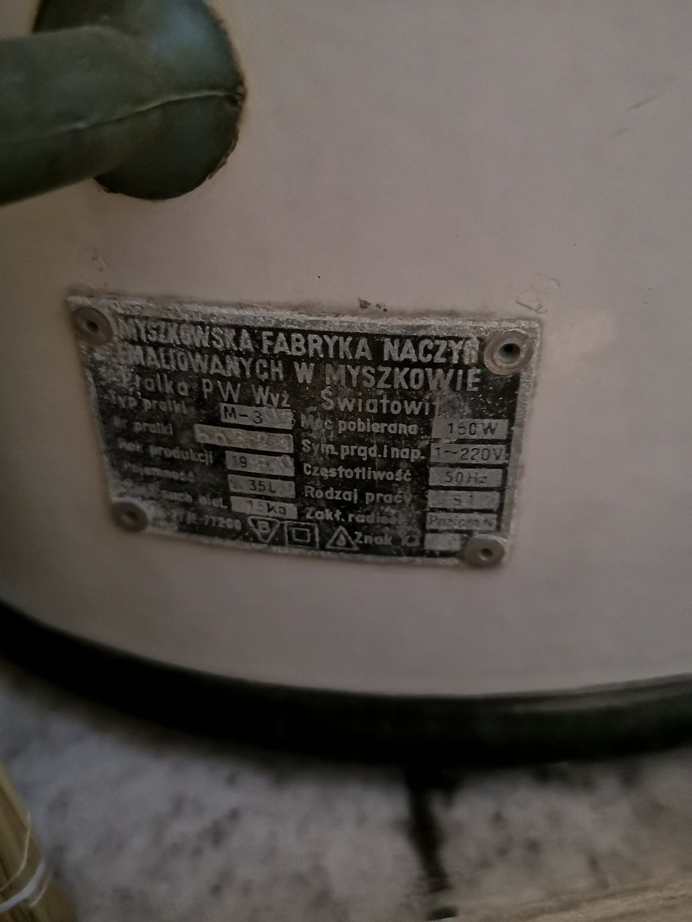 Pralka z PRL pralka Światowid jak Nowa Pralka wirnikowa jak Frania