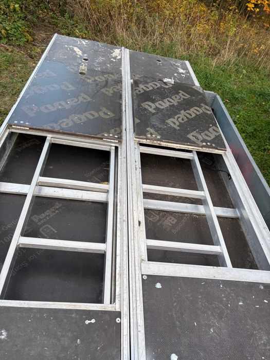 Rusztowanie aluminiowe długości 2,57m - 150m2