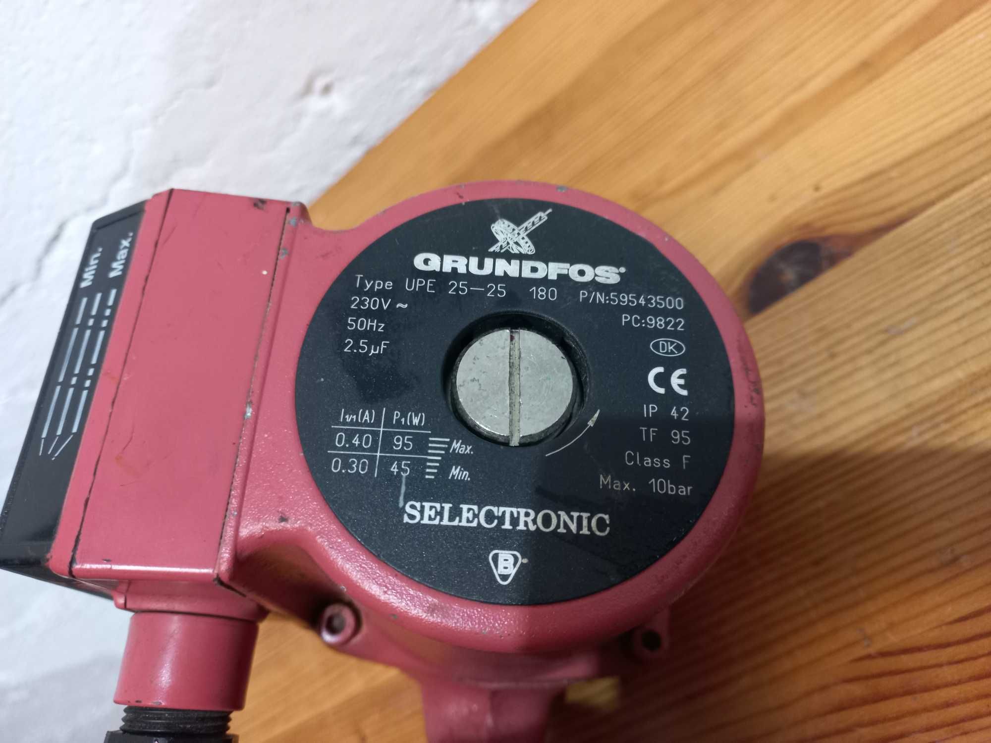 Pompa Grundfos Type UPS 25-25 sprawne 100%