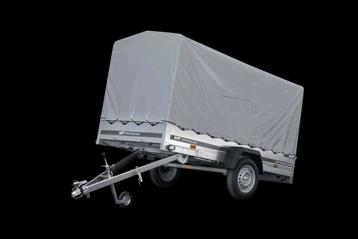 Przyczepka 264x125 UNITRAILER GARDEN 264 KIPP ze stelażem i pokrowcem