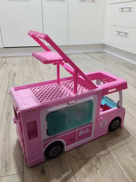 Kamper Barbie duży 3w1