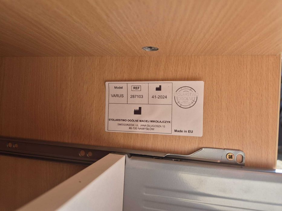 Szafka szafa na kołach kółkach kontener mobilna pod biurko kontenerek