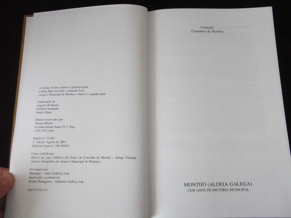 Livro Montijo Aldeia Galega 100 anos de história