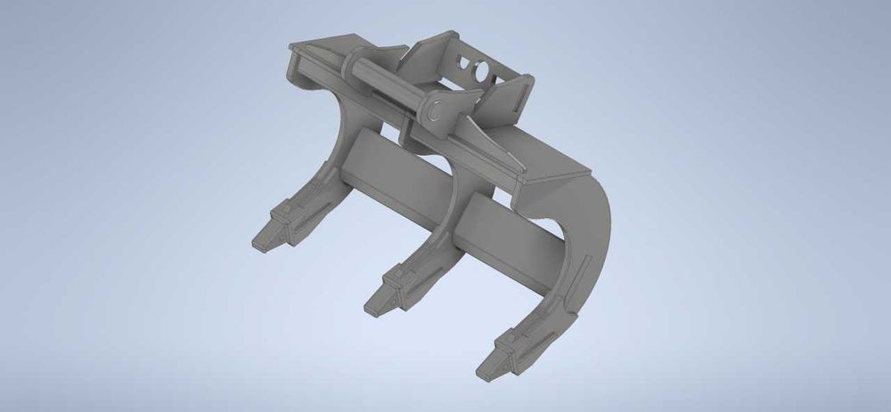 Karczownik Ripper zrywak korzeni do koparki minikoparki