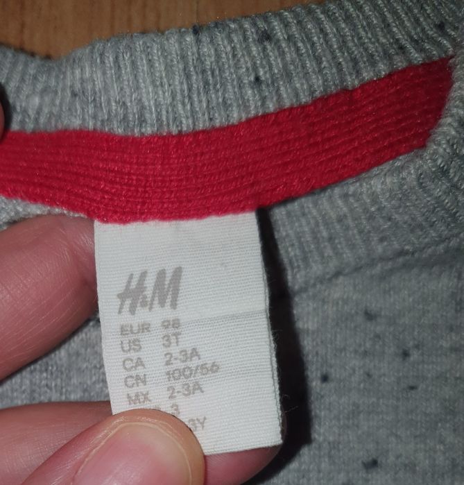 Sweter świąteczna Renifer H&M rozmiar 98