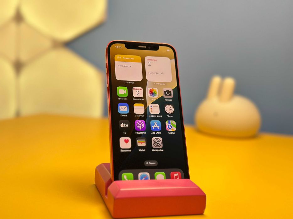 Смартфон Apple iPhone 12 128GB Red (138237) Б/У З ГАРАНТІЄЮ