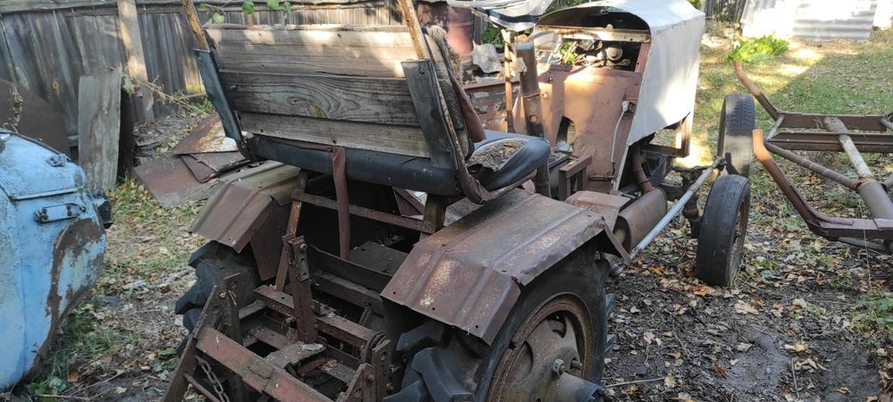 Трактор саморобний