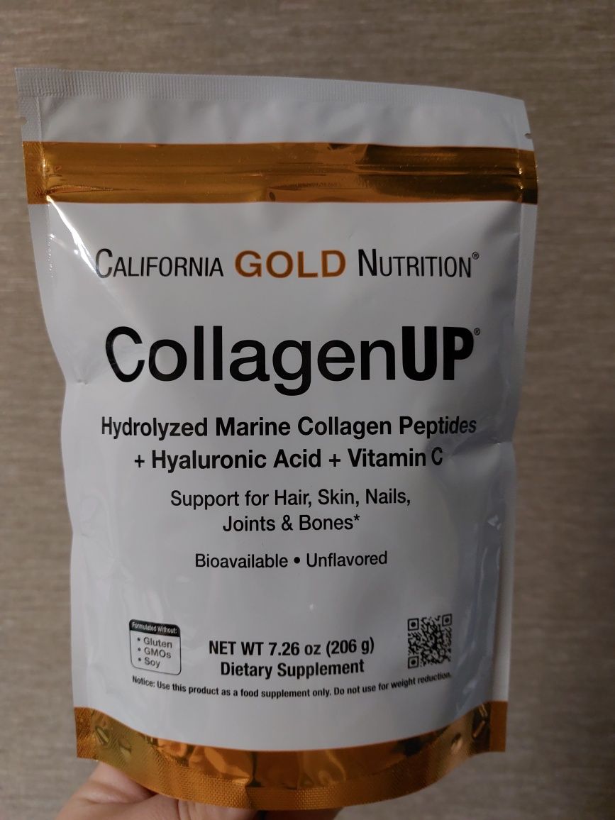 CollagenUP, морской гидролизованный коллаген гиалуроновая кислота
