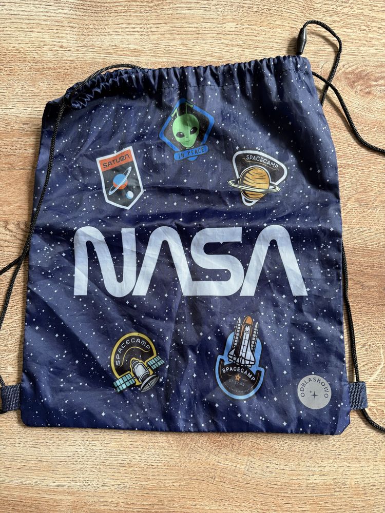 Worek szkolny NASA na obuwie